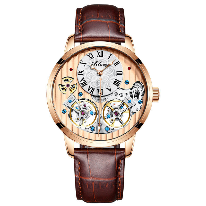 Luxury Mechanical Skeleton Watch