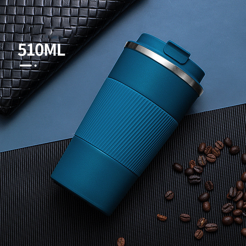 New Style Stainless Steel Silicone Coffee Cup Insulated Water Cup