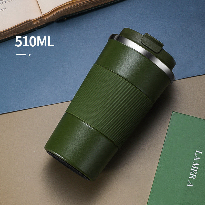 New Style Stainless Steel Silicone Coffee Cup Insulated Water Cup