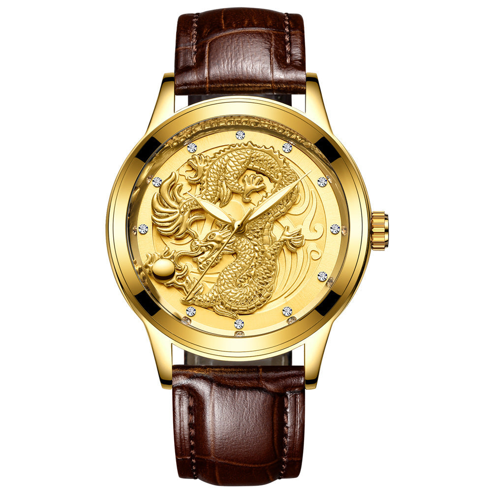 Dragon And Phoenix Couple Watch