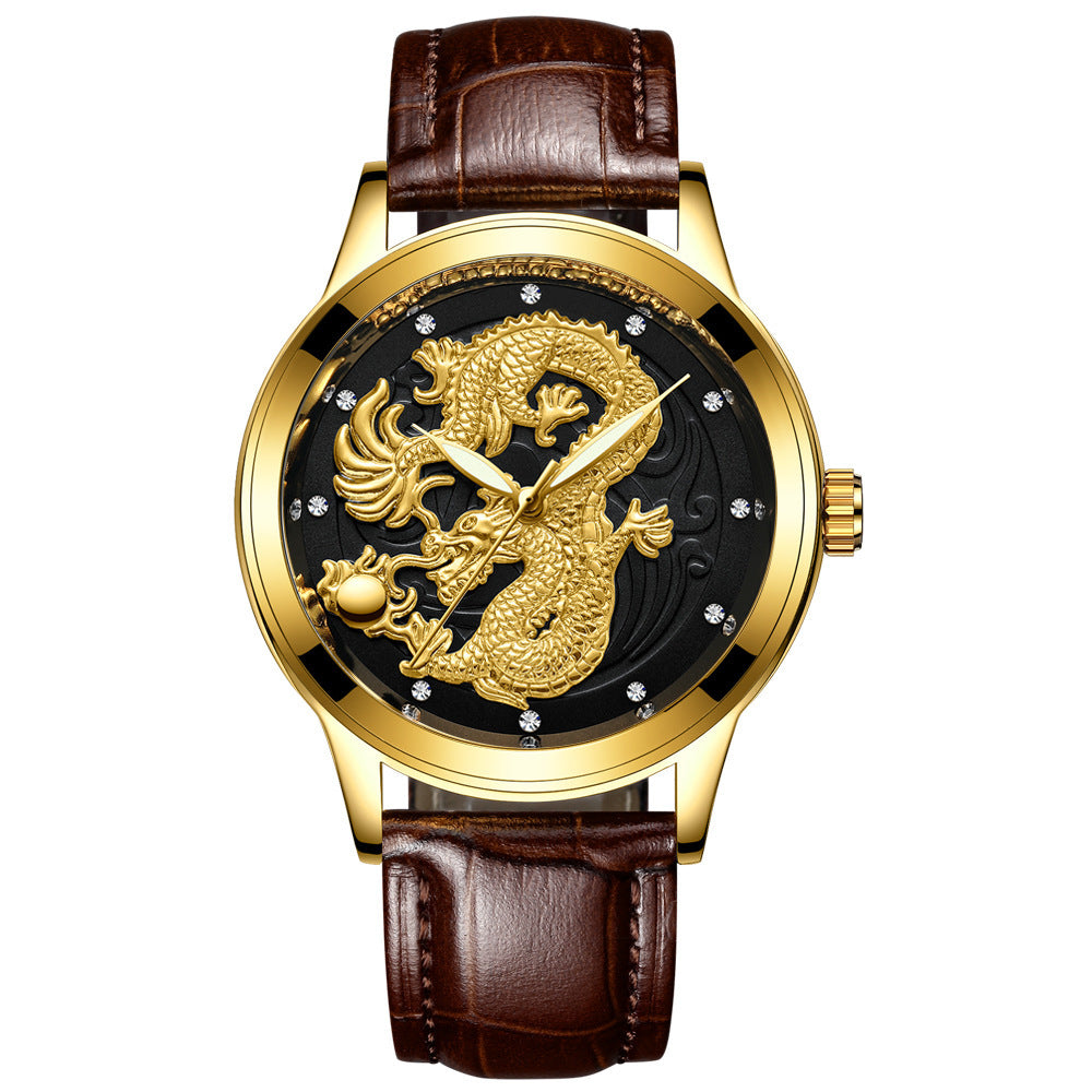 Dragon And Phoenix Couple Watch