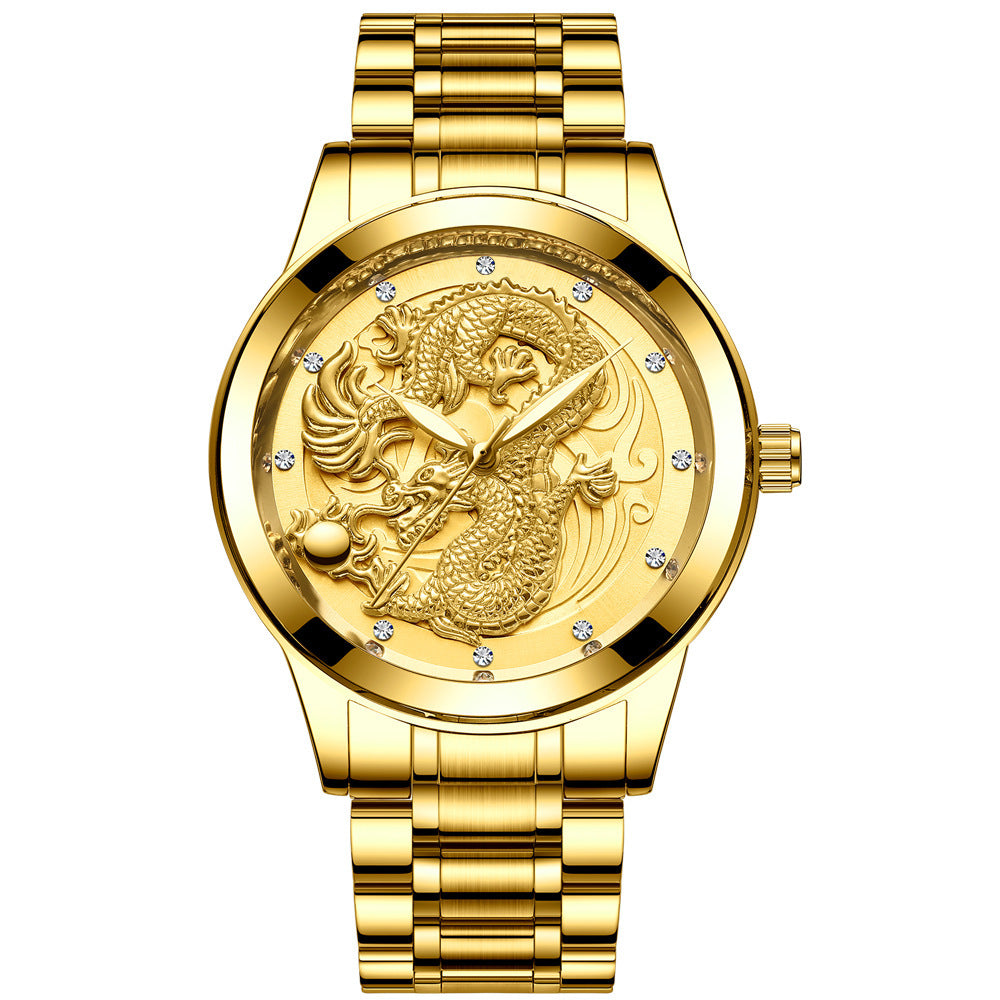 Dragon And Phoenix Couple Watch