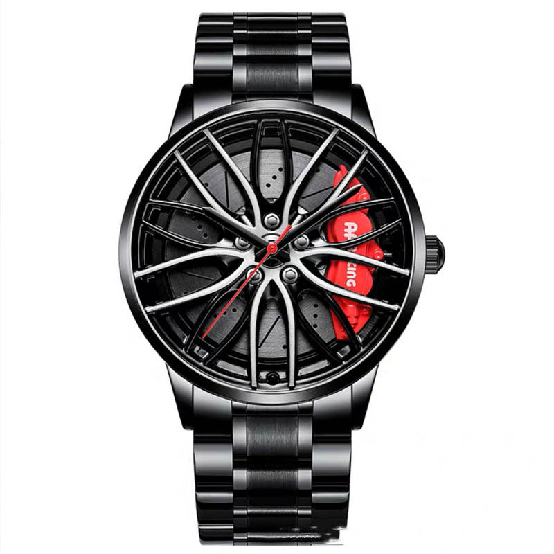 Automatic Movement Wheel Style Non-mechanical Watch