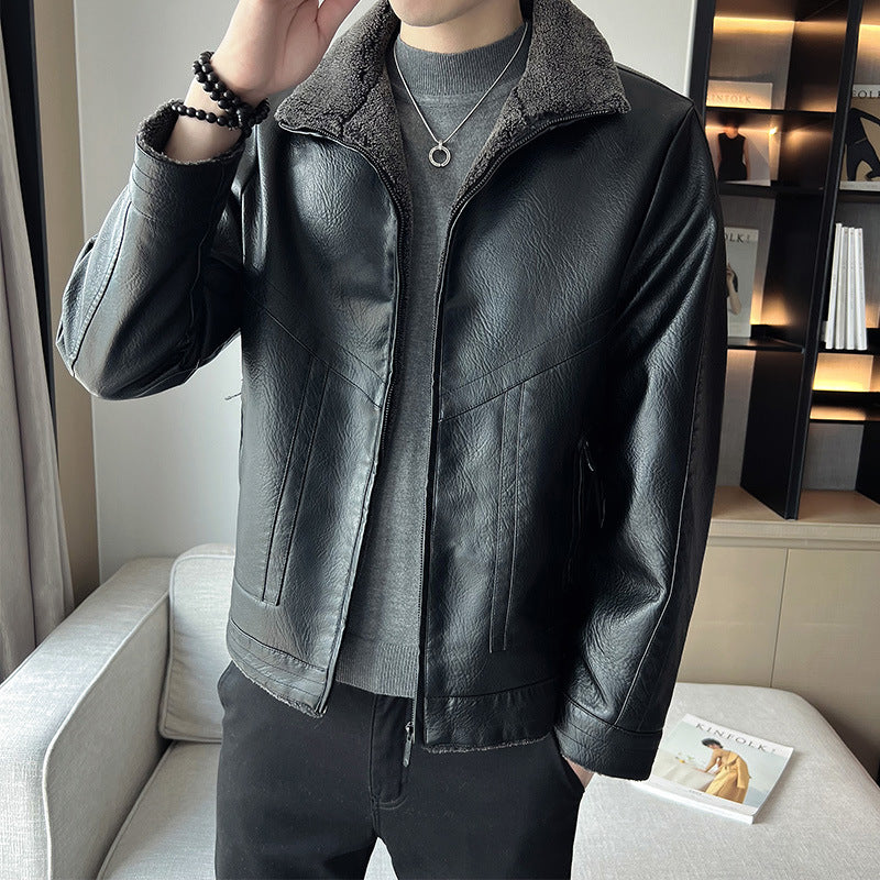 Men’s PU Leather Jacket