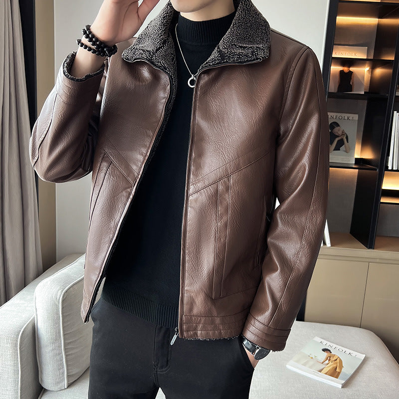 Men’s PU Leather Jacket