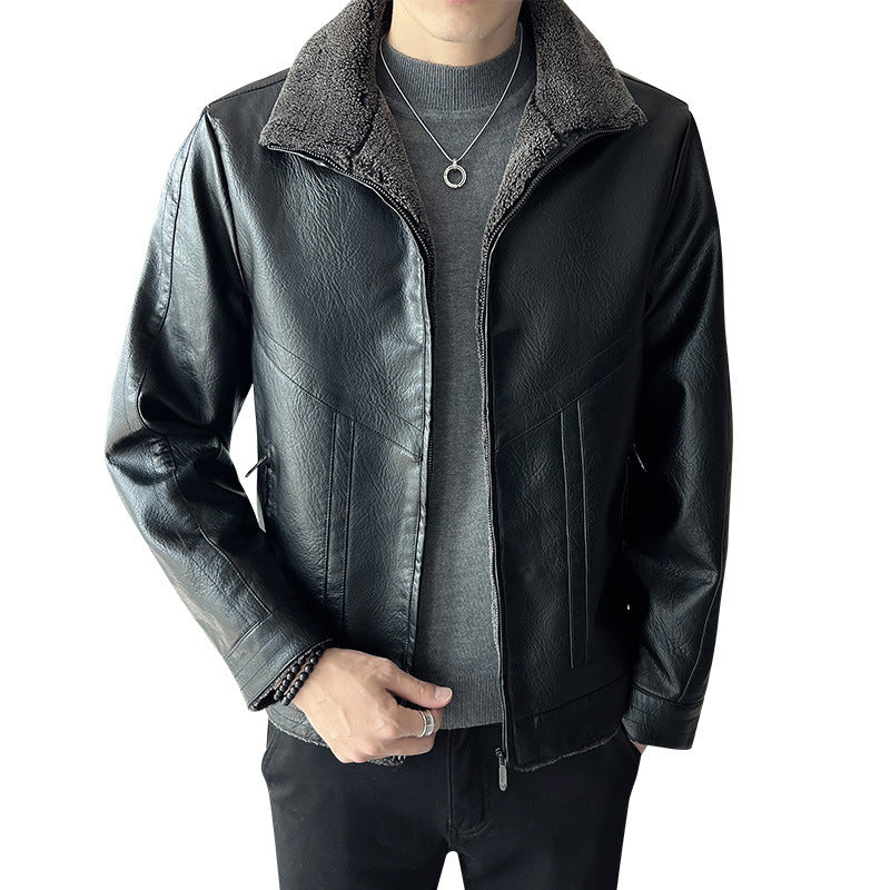 Men’s PU Leather Jacket