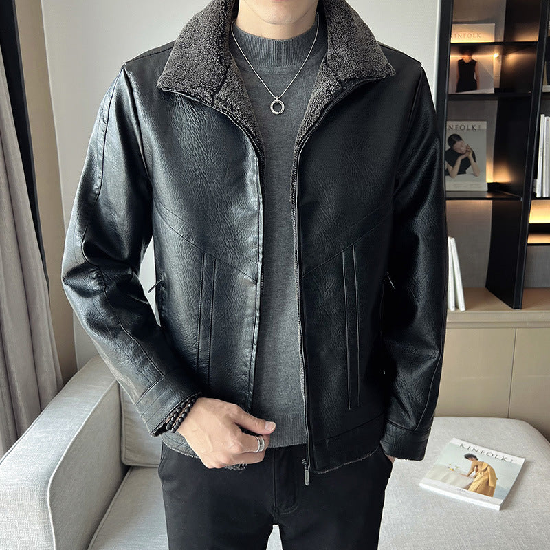 Men’s PU Leather Jacket