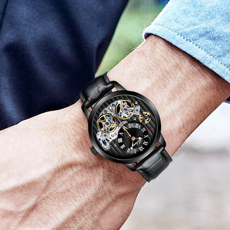 Luxury Mechanical Skeleton Watch