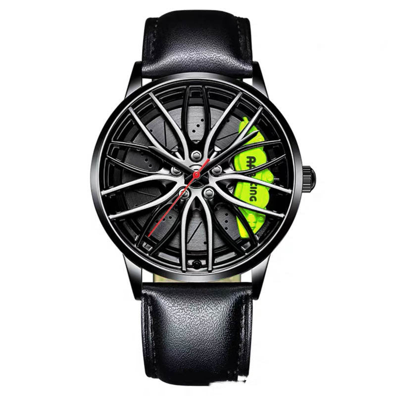 Automatic Movement Wheel Style Non-mechanical Watch