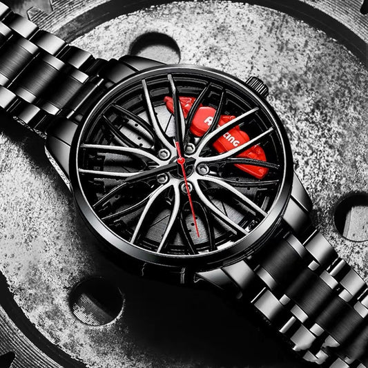 Automatic Movement Wheel Style Non-mechanical Watch