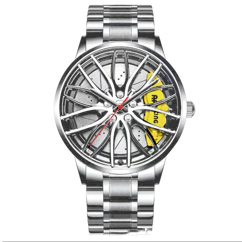 Automatic Movement Wheel Style Non-mechanical Watch