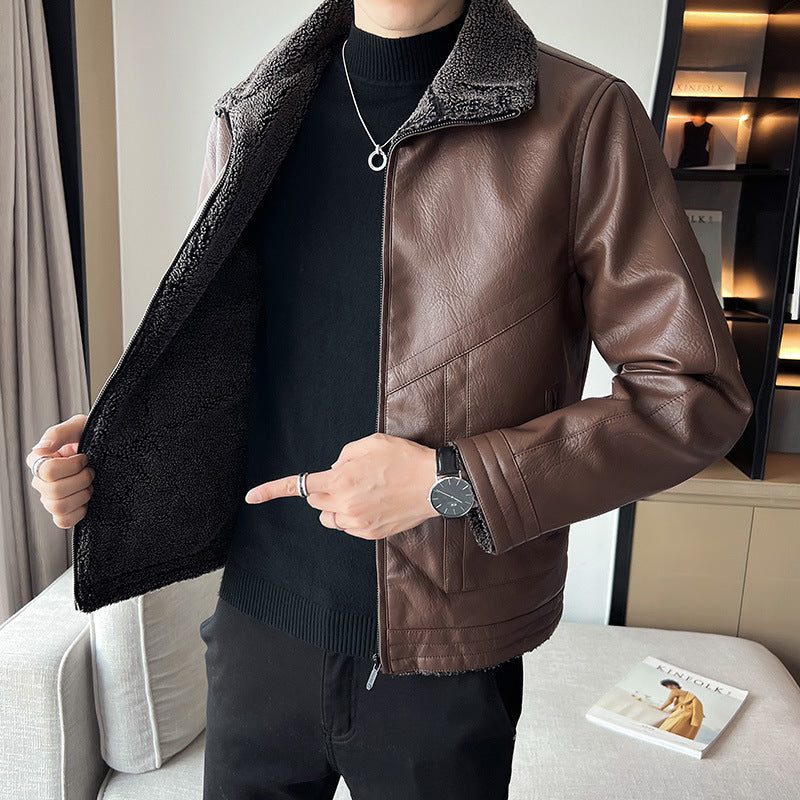 Men’s PU Leather Jacket